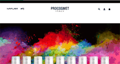 Desktop Screenshot of procosmet.com
